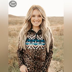 Sterling Kreek Lady in Leopard Pullover